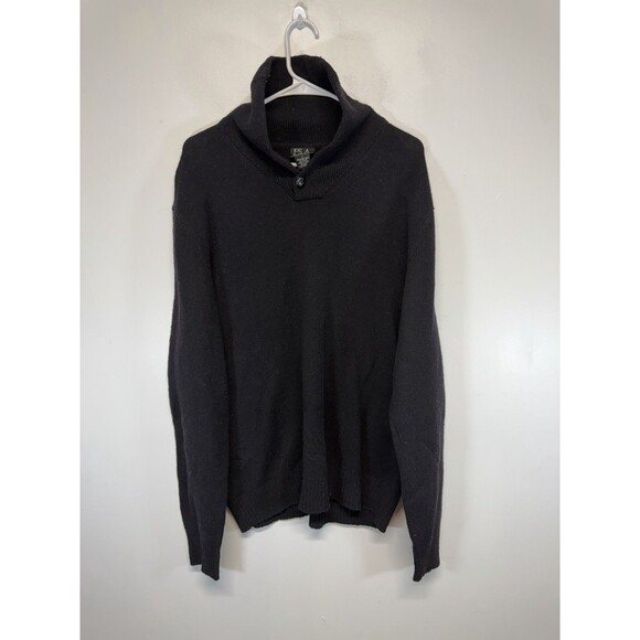 Jos. A. Bank Other - Jos A Bank Lambs Wool Sweater Men’s Large Shaw Neck Black